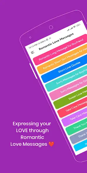 Play Romantic Love Messages Texts  and enjoy Romantic Love Messages Texts with UptoPlay