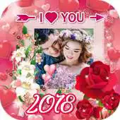 Free play online Romantic Love Photo Frame 2018 APK