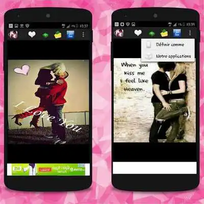Play Romantic love pictures