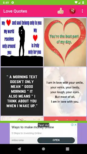 Play APK Romantic Love Quotes and enjoy Romantic Love Quotes with UptoPlay com.saltamonte.lovemix Play APK Romantic Love Quotes and enjoy Romantic Love Quotes with UptoPlay com.saltamonte.lovemix