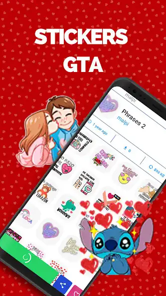 Play Romantic love stickers amor as an online game Romantic love stickers amor with UptoPlay