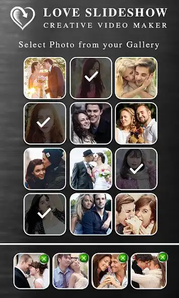 Play Romantic Love video maker as an online game Romantic Love video maker with UptoPlay