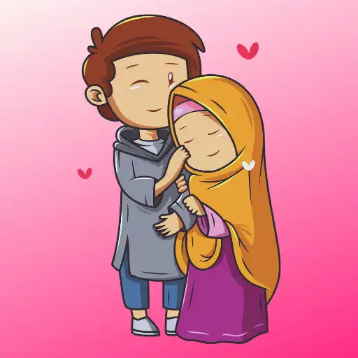 Play Romantic Muslim Love Wallpaper APK