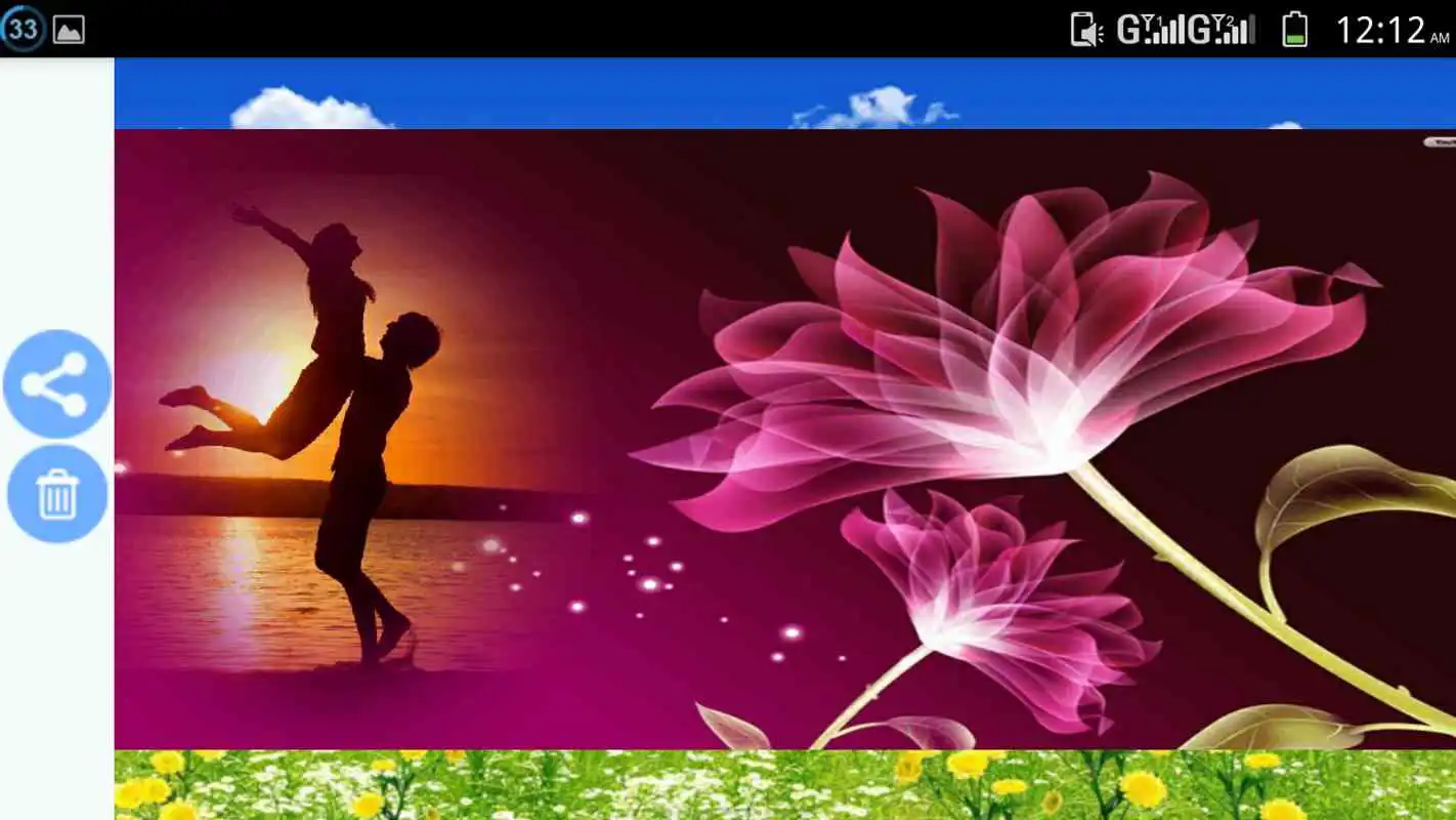 Play Romantic Nature Photo Frame