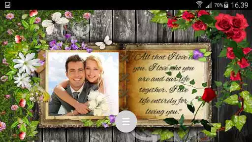 Play Romantic Photo Frame as an online game Romantic Photo Frame with UptoPlay