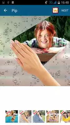 Play Romantic Photo Pip Camera - Christmas Frames