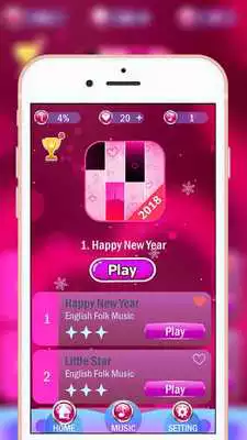 Play Romantic Piano Tiles 2018