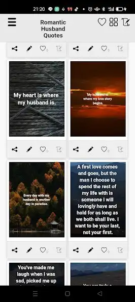 Play Romantic Quotes for Husband as an online game Romantic Quotes for Husband with UptoPlay