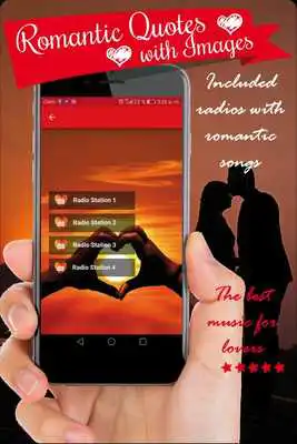 Play romantic quotes with images best love messages app
