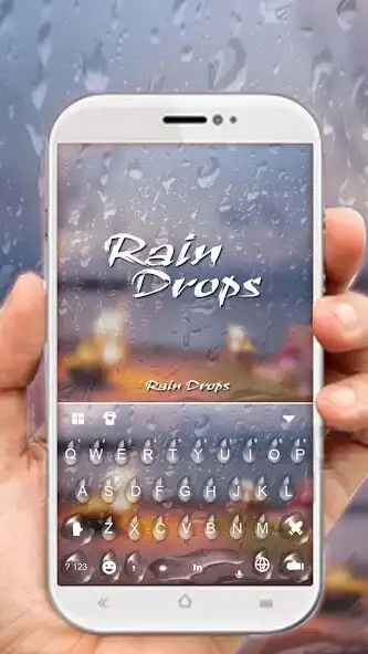 Play Romantic Raindrops Keyboard Theme  and enjoy Romantic Raindrops Keyboard Theme with UptoPlay