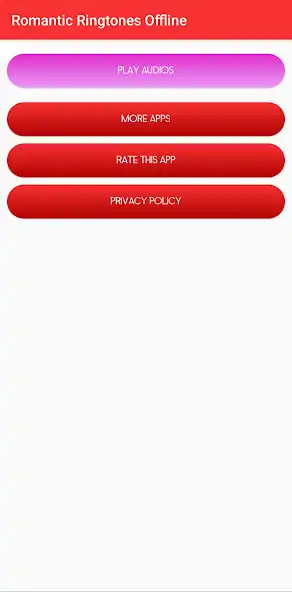 Play Romantic Ringtones Offline  and enjoy Romantic Ringtones Offline with UptoPlay