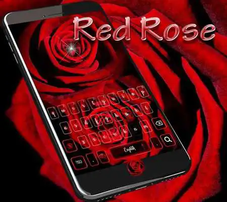 Play Romantic rose Keyboard theme