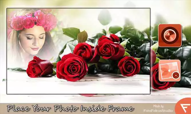 Play Romantic Rose Photo Frame