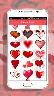 Play Romantic Rose Stickers