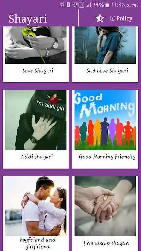 Play Romantic shayari 2022 as an online game Romantic shayari 2022 with UptoPlay