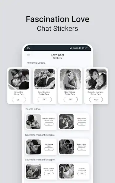 Play Romantic Stickers For WA as an online game Romantic Stickers For WA with UptoPlay
