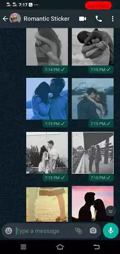 Play Romantic Stickers for WhatsApp WAStickerApps as an online game Romantic Stickers for WhatsApp WAStickerApps with UptoPlay