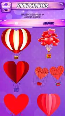 Play Romantic Stickers