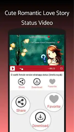 Play APK Romantic Video Status for Whatsapp  and enjoy Romantic Video Status for Whatsapp with UptoPlay com.romanticvideostatus.romanticvideosong