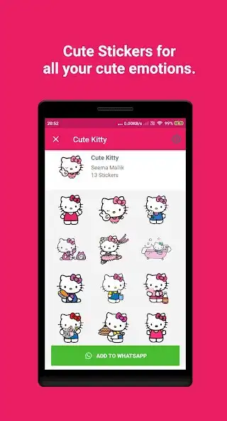 Play Romantic WAStickers : Cute WAS as an online game Romantic WAStickers : Cute WAS with UptoPlay