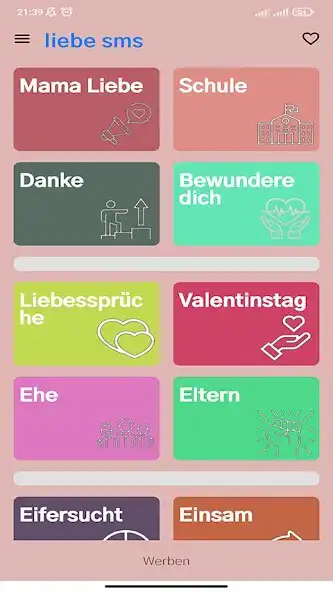 Play Romantische Liebes SMS 2023  and enjoy Romantische Liebes SMS 2023 with UptoPlay
