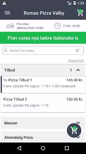 Play Romas Pizza - Valby as an online game Romas Pizza - Valby with UptoPlay