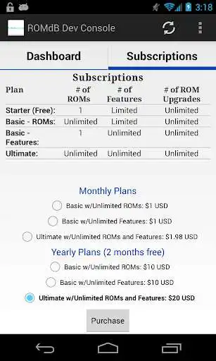 Play ROMDashboard Developer Console as an online game ROMDashboard Developer Console with UptoPlay