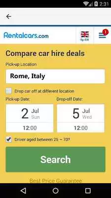 Play Rome Car Rental, Italy
