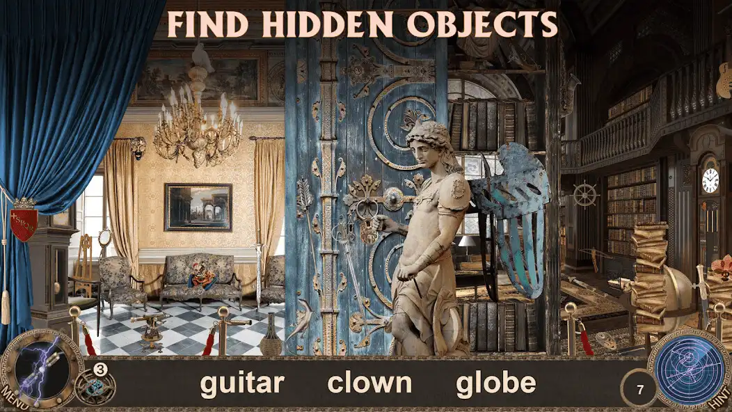 Play Rome: Hidden Object Games as an online game Rome: Hidden Object Games with UptoPlay