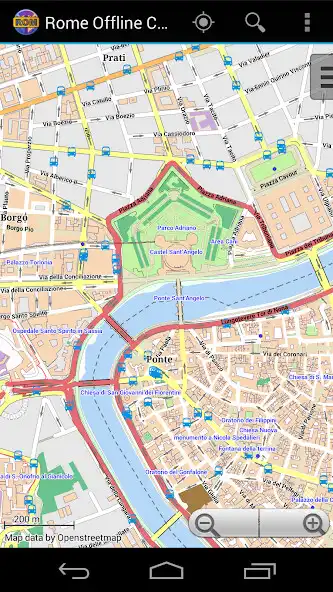 Play Rome Offline City Map Lite as an online game Rome Offline City Map Lite with UptoPlay