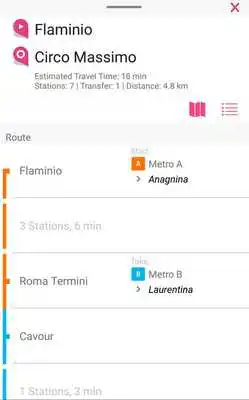 Rome Rail Map online game with UptoPlay