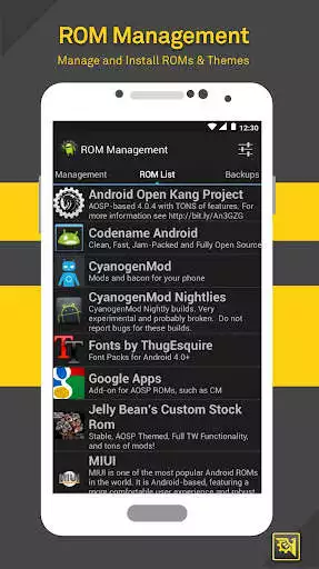 Play ROM Toolbox Lite  and enjoy ROM Toolbox Lite with UptoPlay