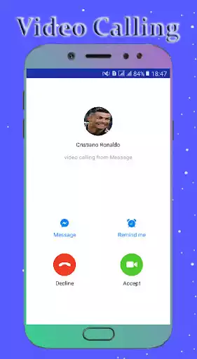 Play Ronaldo Fake Video Call as an online game Ronaldo Fake Video Call with UptoPlay