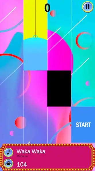 Play Ronaldo Piano Music Tiles as an online game Ronaldo Piano Music Tiles with UptoPlay
