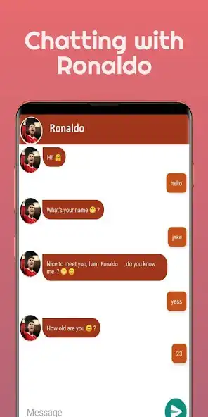 Play Ronaldo Video Call Chat as an online game Ronaldo Video Call Chat with UptoPlay
