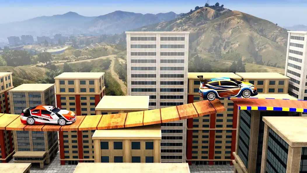 Play Rooftop Car Parking game 2023 as an online game Rooftop Car Parking game 2023 with UptoPlay