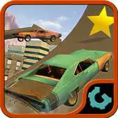 Free play online Rooftop Car Stunts 3D APK