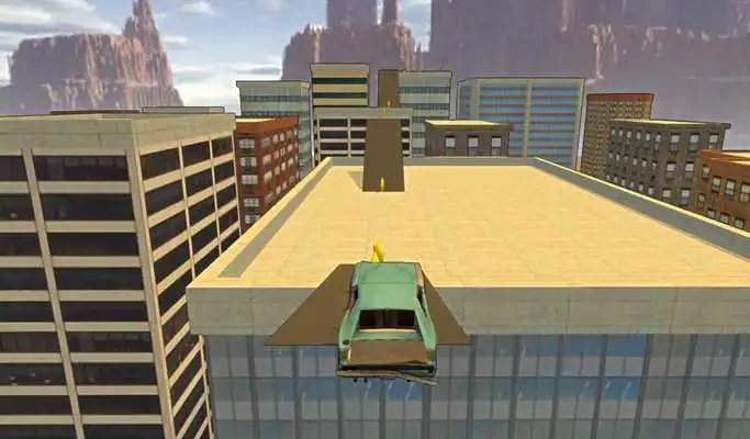 Play Rooftop Car Stunts 3D