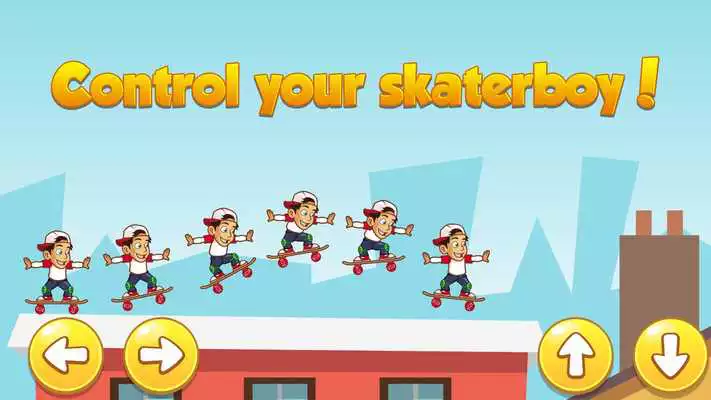 Play Rooftop skater boy adventures