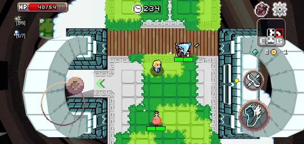 Play Room Abyss : Pixel Roguelike as an online game Room Abyss : Pixel Roguelike with UptoPlay