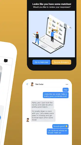 Play RoomFin - Match. Chat. Move In as an online game RoomFin - Match. Chat. Move In with UptoPlay
