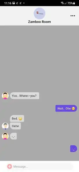 Play Roomy ChatApp as an online game Roomy ChatApp with UptoPlay