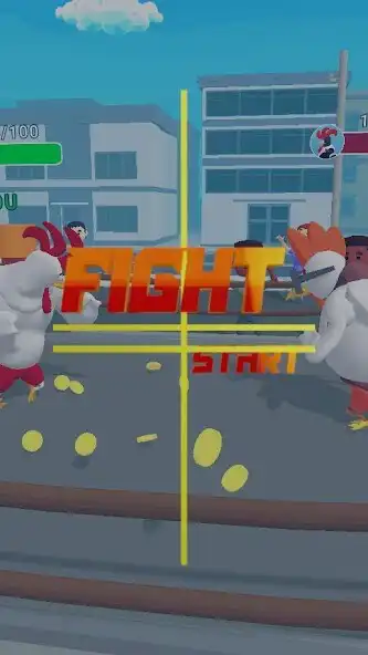 Play Rooster Fighter as an online game Rooster Fighter with UptoPlay