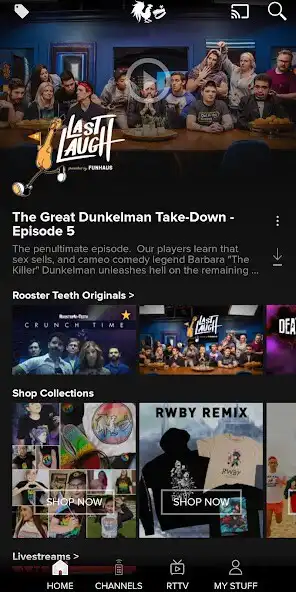 Play Rooster Teeth®  and enjoy Rooster Teeth® with UptoPlay
