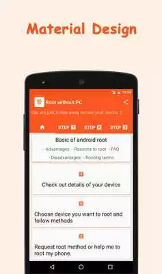 Play Root android without PC
