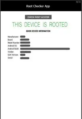 Play Root Checker App