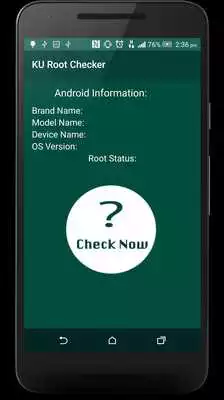 Play Root Checker KU