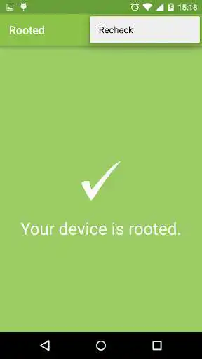 Play Rooted - root checker as an online game Rooted - root checker with UptoPlay