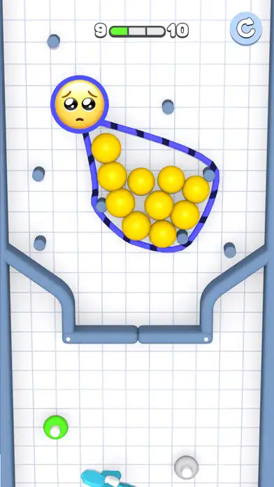 Play Rope and Balls as an online game Rope and Balls with UptoPlay
