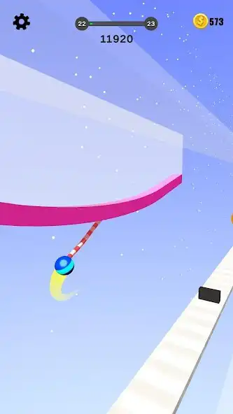 Play Rope Ball 3D as an online game Rope Ball 3D with UptoPlay